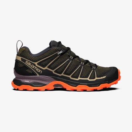 Salomon X-ULTRA Mens Sneakers Olive/Black | Salomon South Africa